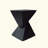 Charming Lightweight Concrete Side Table With Twisted Hourglass Structure-2084048456