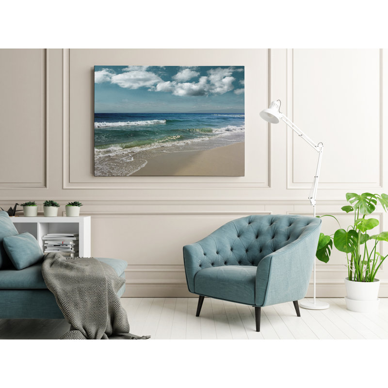 Majestic Waves, Wrapped Canvas, 24" H x 32" W x 1.5" D