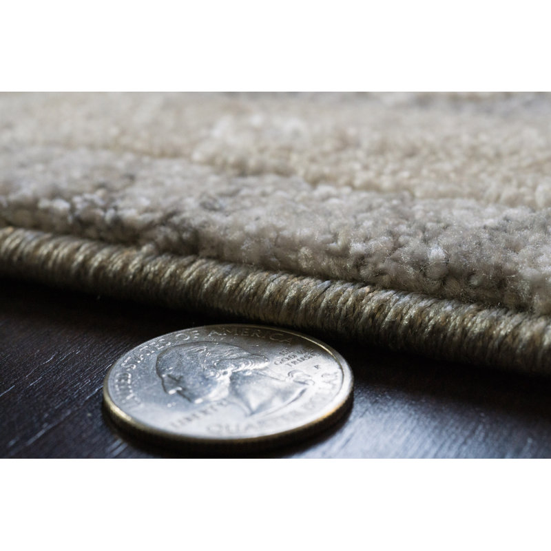 CANYON 15470-910 GREY/CREAM, Runner 2'2" x 7'7"