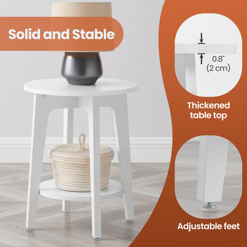 Side Table, White