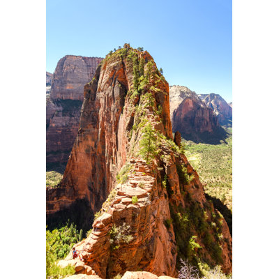 Winchcombe Angels Landing Hike 1 Piece Wrapped Canvas Wall Art
