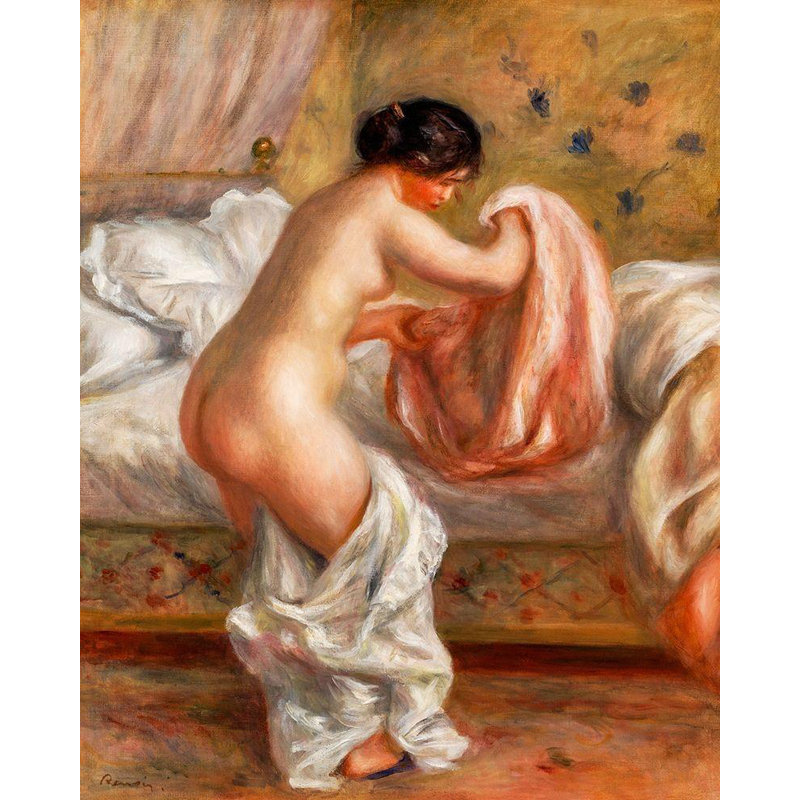 «Lark Manor» Renoir, galerie Pierre-Auguste, art sur toile tendue: Rising 1909, H 44 po x l 36 po