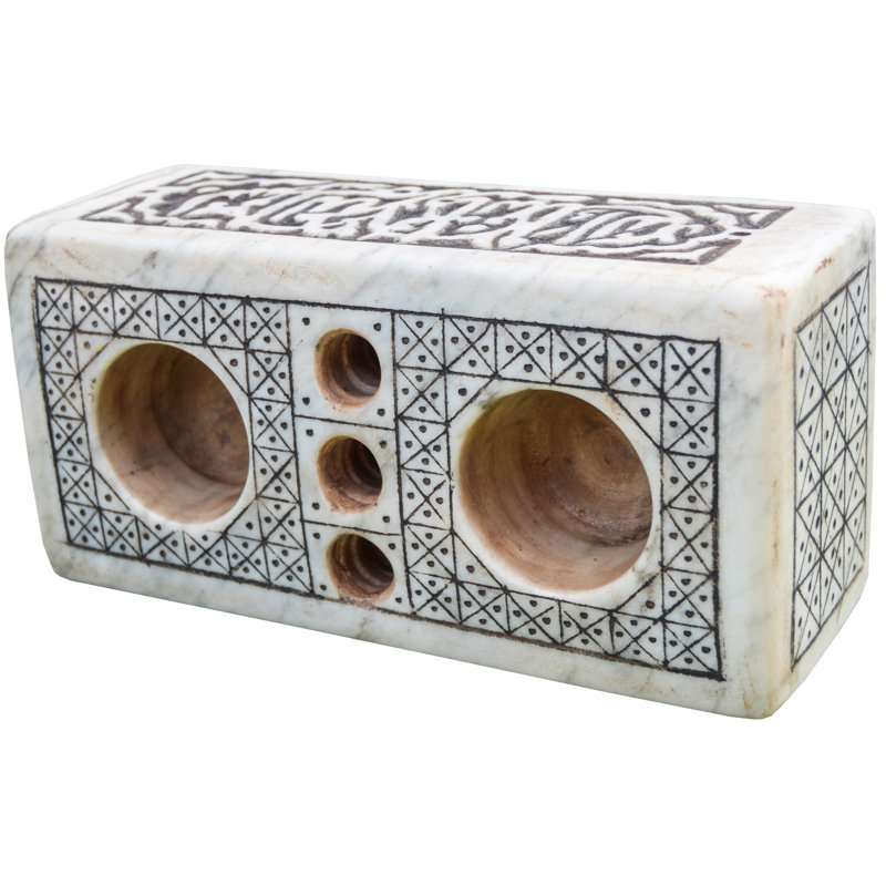Marble Tabletop Candelabra