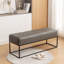 Banc rembourré en similicuir Mikhajlo-818014203