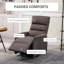 Fauteuil inclinable électrique lève-personne rembourré-187347297