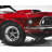 Classic Red Car Polyester Placemat | Man Cave Home Decor