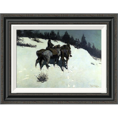 " A Reconnaissance " by Frederic Remington