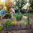 Self-Watering Raised Garden Beds, Elevated Planter Box with Deep Root Design for Patio & Balcony