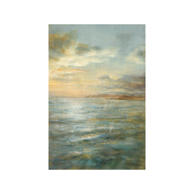 Serene Sea III by Danhui Nai - Wrapped Canvas Print