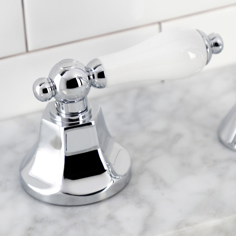 Kingston Brass Deck Mount Hand Shower with Diverter for Roman Tub Faucet, Polished Chrome