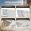 Toilette intelligente moderne avec bidet Iris, ouverture / fermeture automatique, capteur à pédale