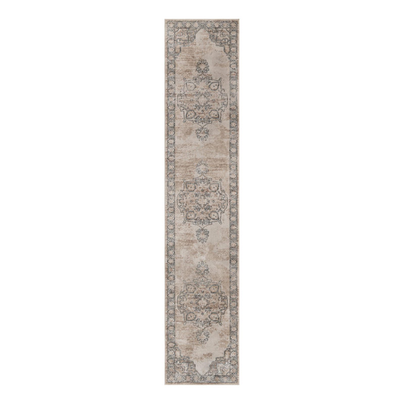 Cantey Oriental Indoor Rug, Runner 2'7" x 13'1"
