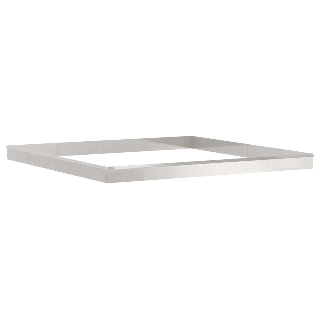 25cm H x 100cm W Stainless Steel Hardware