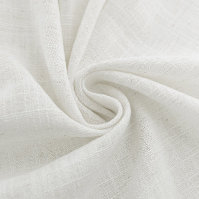 Kambi Linen Blend Semi-Sheer Curtain Panel Pair