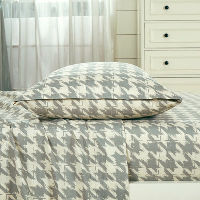 Lodge Geometric Printed Microfiber Sheet Set