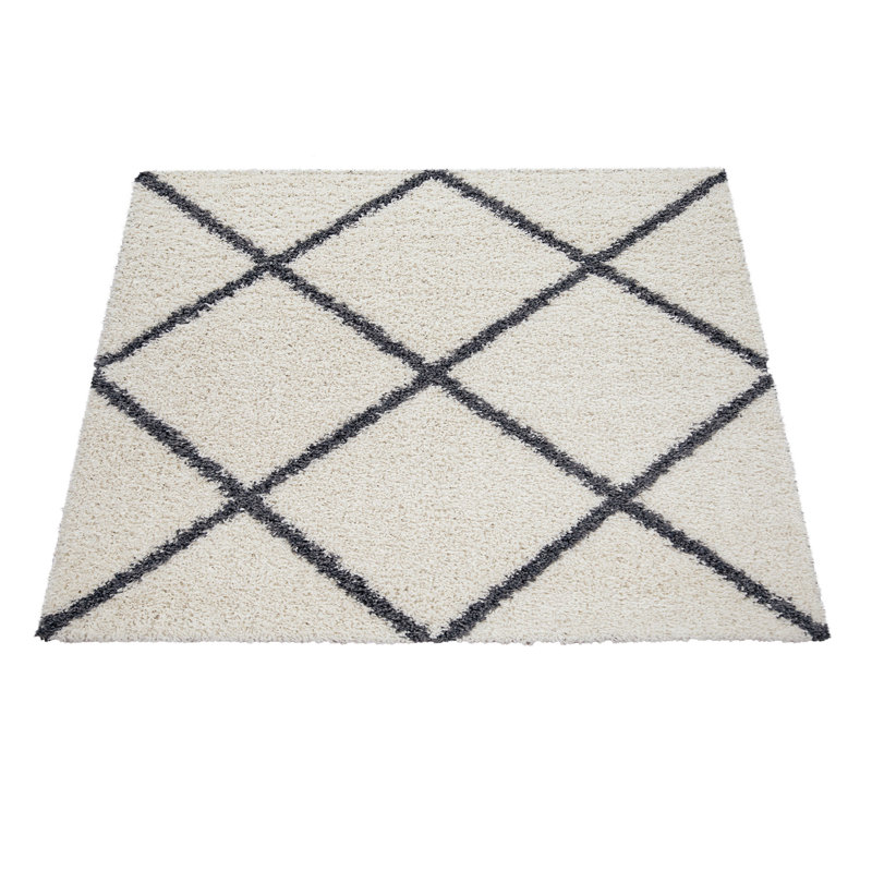 Tapis crème / ivoire Giacinto, Tapis de couloir 2 pi 8 po x 4 pi 11 po