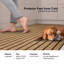 Tapis de couloir tapis de couloir antidérapant à dossier en caoutchouc sur mesure beige-331261083