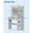 Makeup Vanity Desk with Mirror and Lights, 35 Inch Makeup Table with 4 Drawers and Built-in Power Strip, 3 Model Light Adjustable Dressing Table-51792243