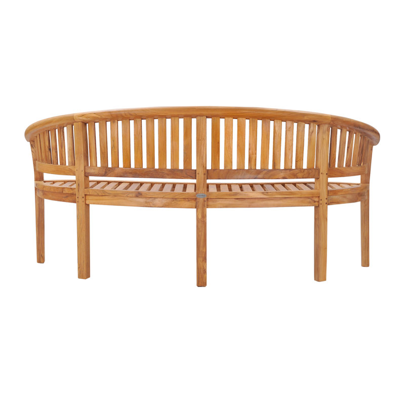 Peanut Teak Garden Bench