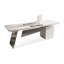 Bureau de direction rectangulaire blanc en ardoise avec tiroirs-2095016188-2095016189