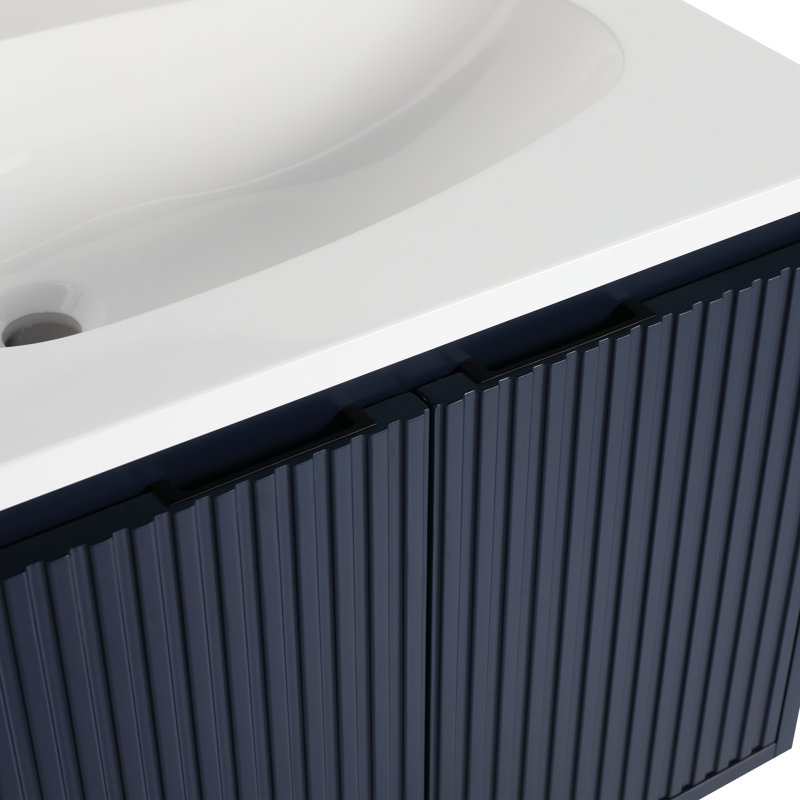 Élégant lavabo en résine au design moderne pour une ambiance de salle de bain luxueuse