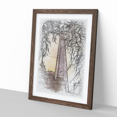 The Shard in London Vol.2 - Picture Frame Graphic Art