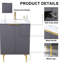 Ensemble de meuble-lavabo simple 24 po gris