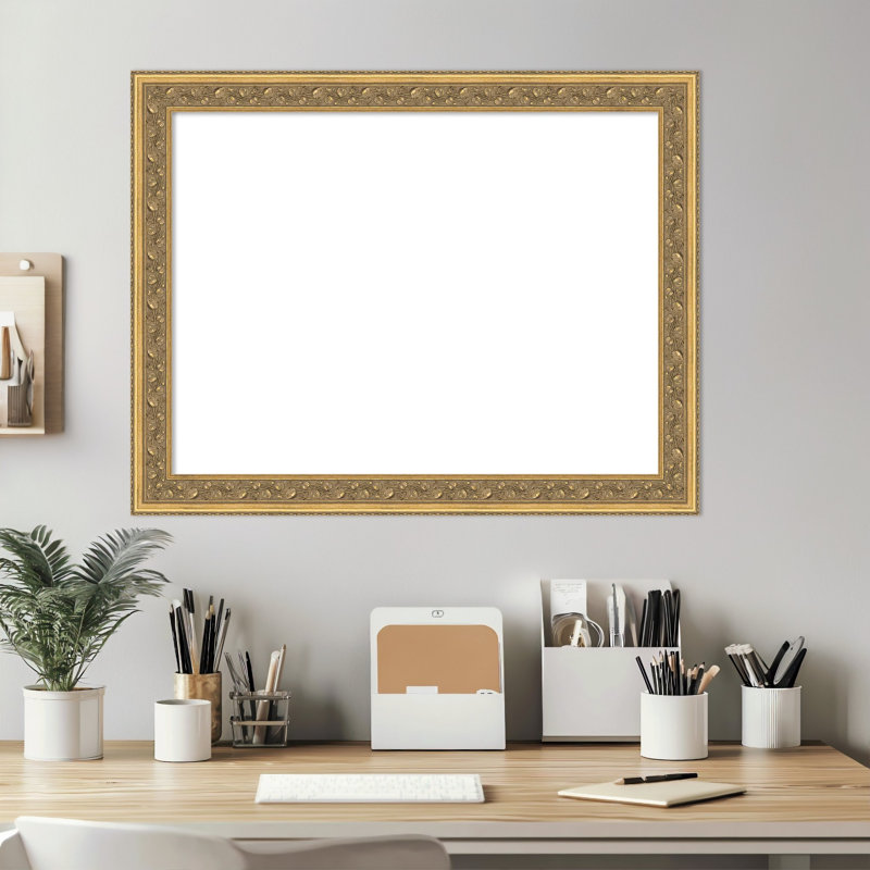 Tableau magnétique effaçable à sec Carter Gold, H 22 po x l 28 po