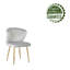 Chaise rembourrée en velours Qamra avec pieds dorés-1559251746-1605467865