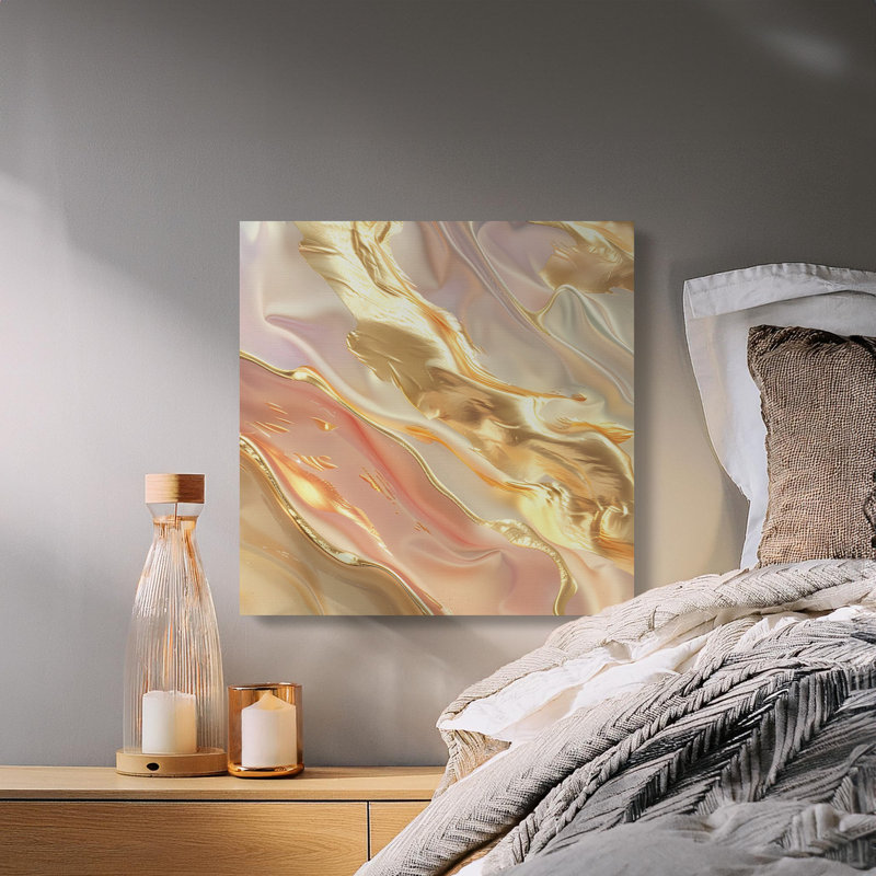 Akur No Frame Print on Canvas, 25.4 cm H  x 25.4 cm W