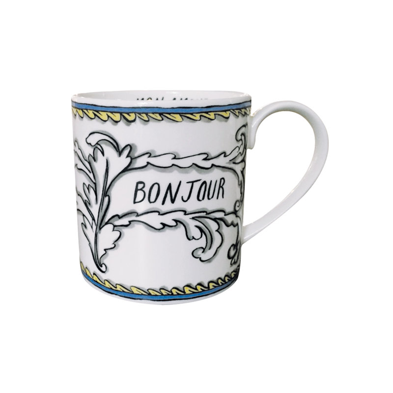 Mon Amour Bone China Coffee Mug