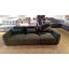  Canapé modulaire rembourré 4 pièces Latitude Run® - Idéal pour le salon, confortable et élégant - Velours côtelé noir-1854380189
