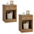 Ignacio 23.6" H Wood Nightstand with Drawer-517074081-479600816