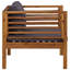 Chaise de patio avec coussins Sumika-679054706