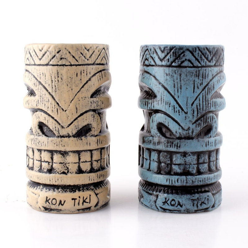 Ensemble de 2 tasses Tiki