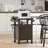Metal Grill Carts Outdoor with Storage and Wheels-88558127