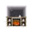 47.2" Fireplace TV Stand With 19.6" Electric Fireplace For TVs Up To 55"-816145029