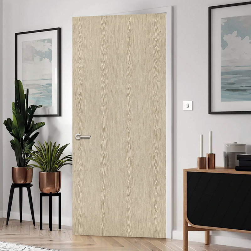Dalle de porte intérieure en chêne, 38 po x 80 po