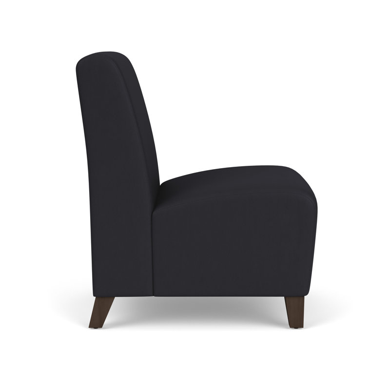 Chaise d'invité sans accoudoirs Siena, Mocha, Patriot Plus Black