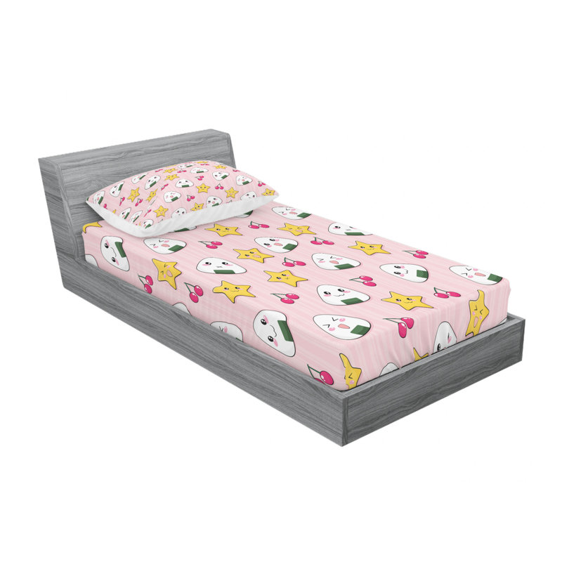 Microfiber Sheet Set, Twin XL Sheet Set with 1 Pillowcase