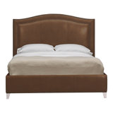 Caroline/Casey Queen Leather Bed