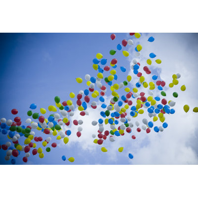 Balloons by T-Lorien - Wrapped Canvas Print