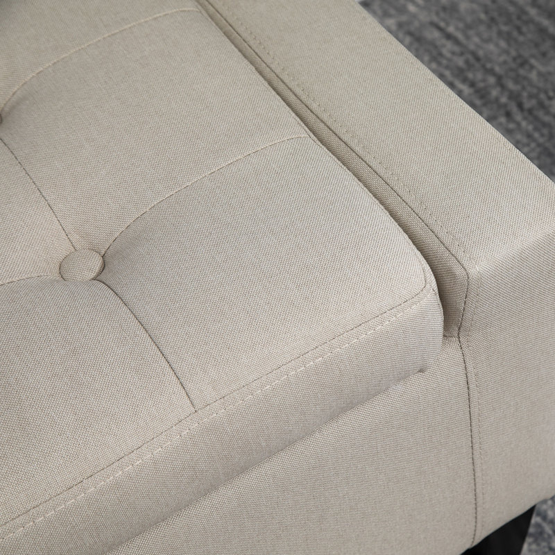 Vinayak 36.22'' Wide Tufted Rectangle Storage Ottoman