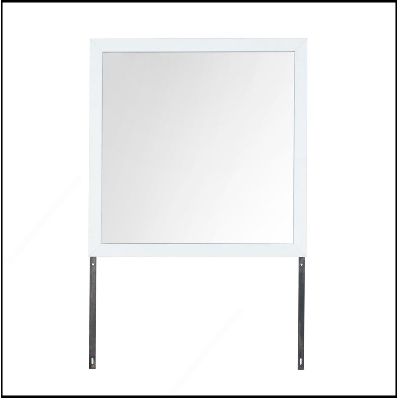 Miroir blanc Maloise