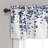 Weeping Flower Floral Tailored 52'' W Window Valance-1094558480