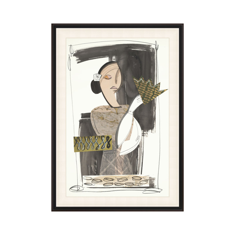 Romantiques chiffres 5 par Studio L57 Narrative - impression d'un seul cadre photo, H 19,75 po x l 14,75 po