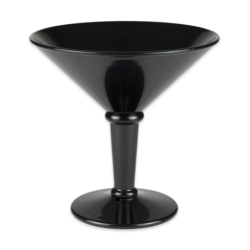 Alfreida Verre à martini, Noir