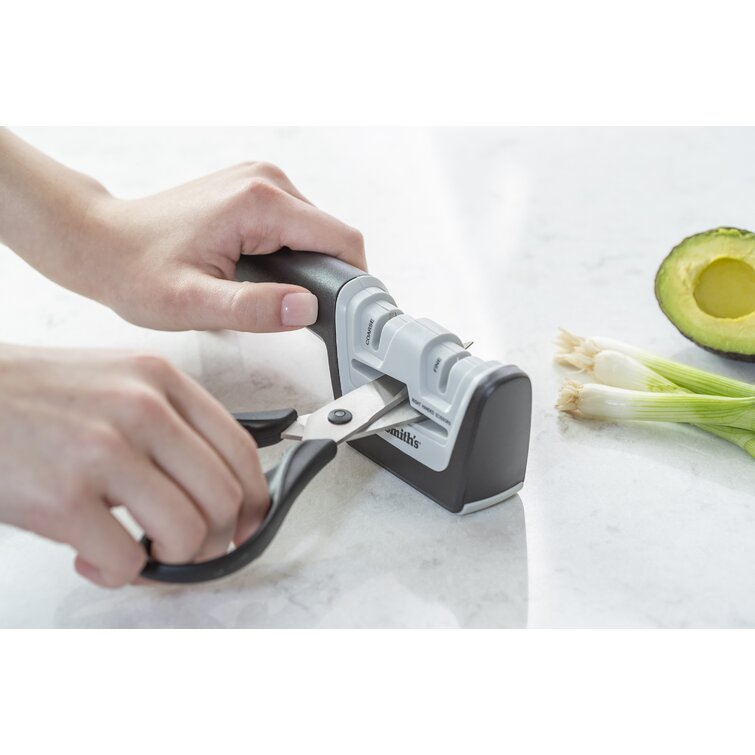 KitchenIQ Diamond Pro 2 Stage Knife and Scissor Sharpener