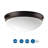 Mccully Glass LED Flush Mount-28676760-28676759