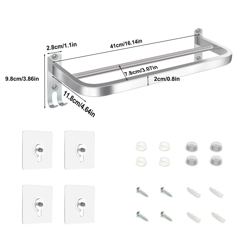Analissa 41cm Wall Towel Bar
